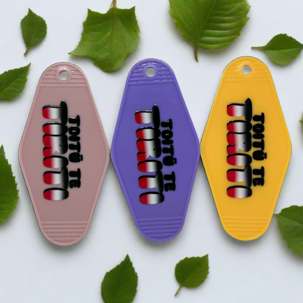 'TOITU TE TIRITI' keyring