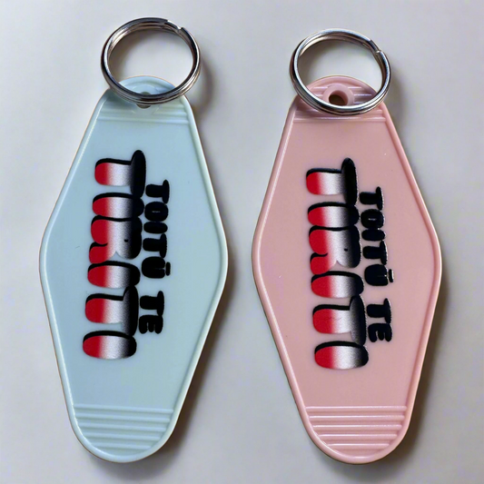 'TOITU TE TIRITI' keyring